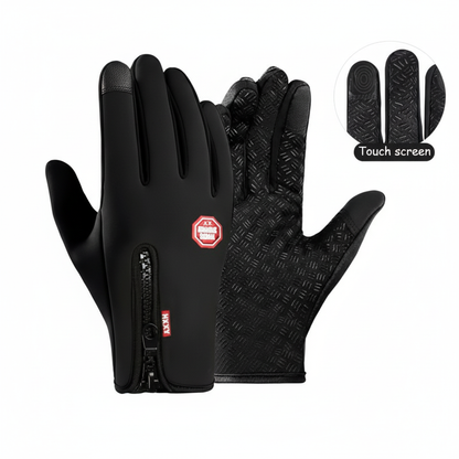 Men's Cycling Gloves Winter Touchscreen Warm Women Bicycle Gym Outdoor Driving Motorcycle Waterproof Thermal Non-Slip Gloves