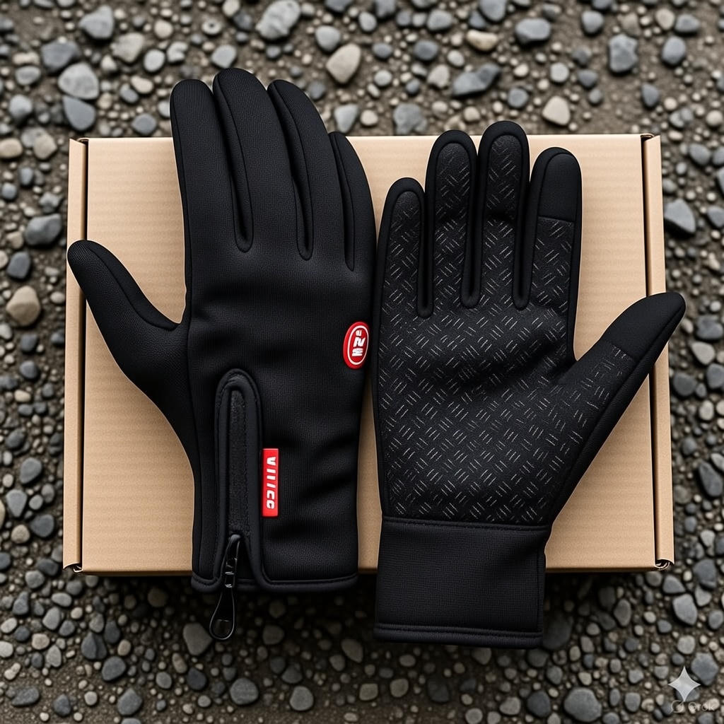 Gants chauffants imperméables